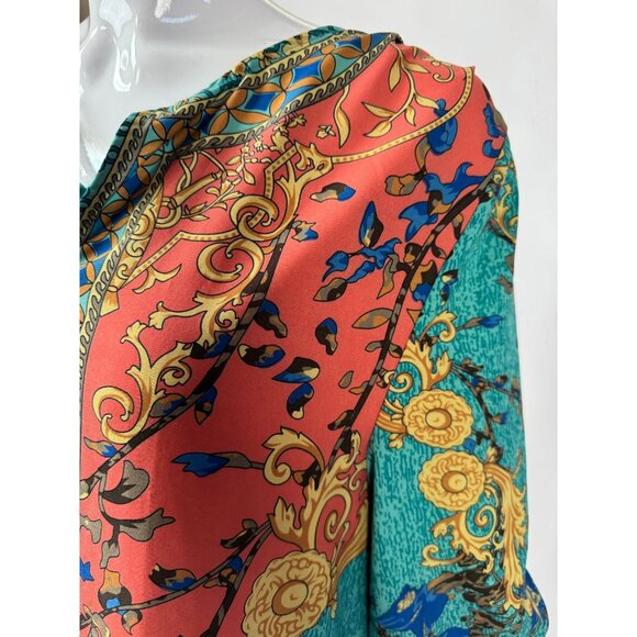 Urban CoCo Womens Boho Printed Tunic Size XL Polyester & Spandex Multicolor With - Picture 16 of 16